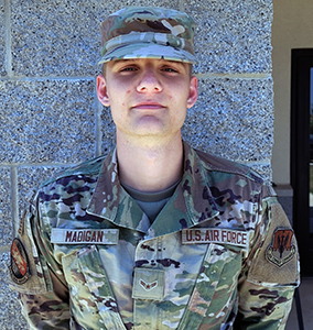 Airman 1st Class Curtis Madigan Airman 1st Class Curtis Madigan